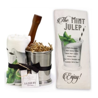 Mint julep gift set