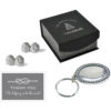 Salisbury Rope Key Ring and Knot Cuff Links Set