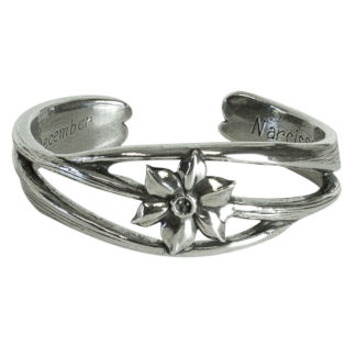 Salisbury December Nouveau Flower of the Month Bracelet