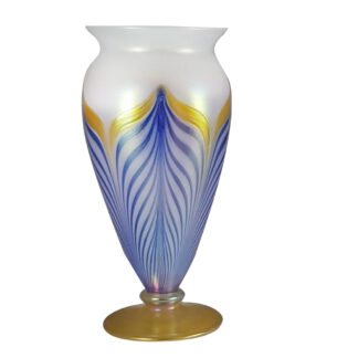 hand blown glass vase