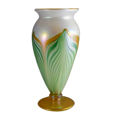 hand blown glass vase