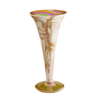 hand blown glass vase