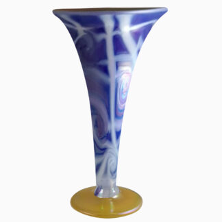 hand blown glass vase