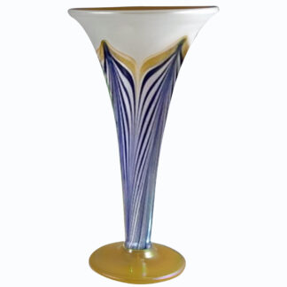 hand blown glass vase