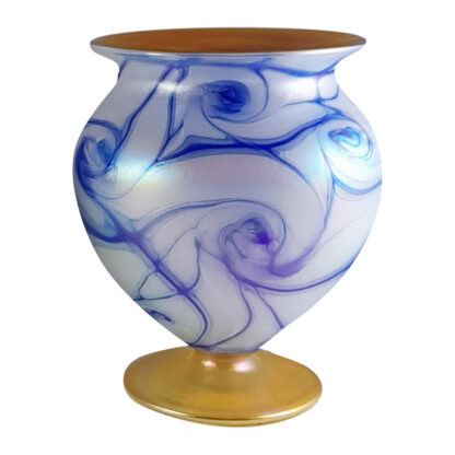 hand blown glass vase