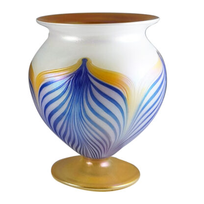 hand blown glass vase