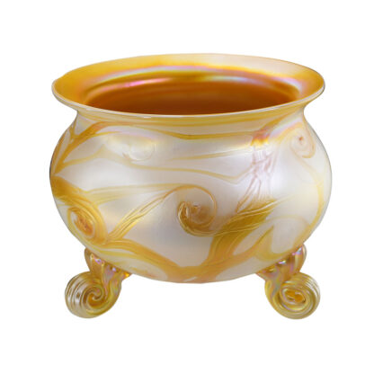 hand blown glass bowl