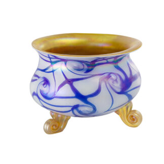 hand blown glass bowl