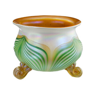 hand blown glass bowl