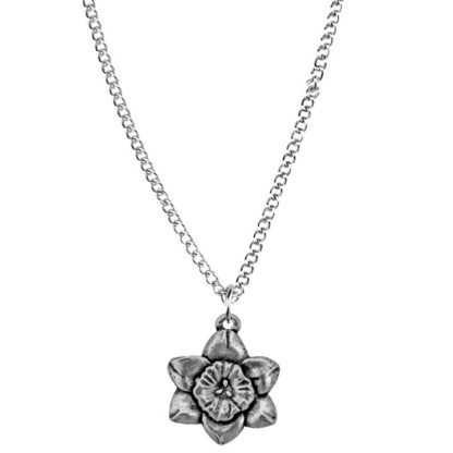March flower of the month pendant
