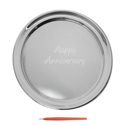 Salisbury Guest Book Tray With Happy Anniversary, Small
