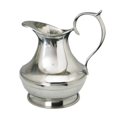 small pewter pitcher