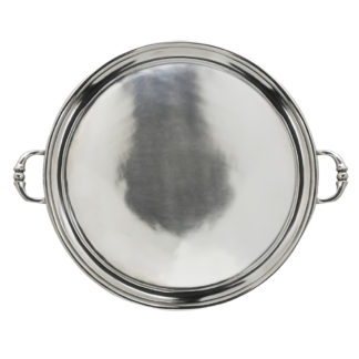 round serving tray